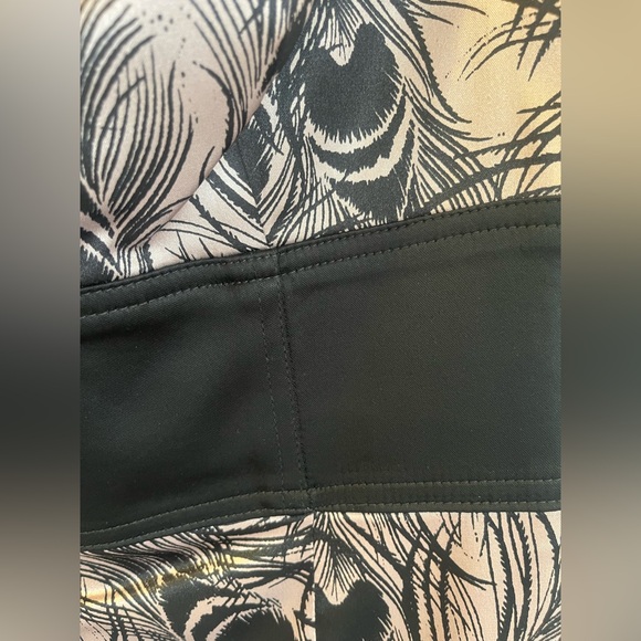 Maggy London Black and Cream Cocktail Dress NWOT - Picture 3 of 11